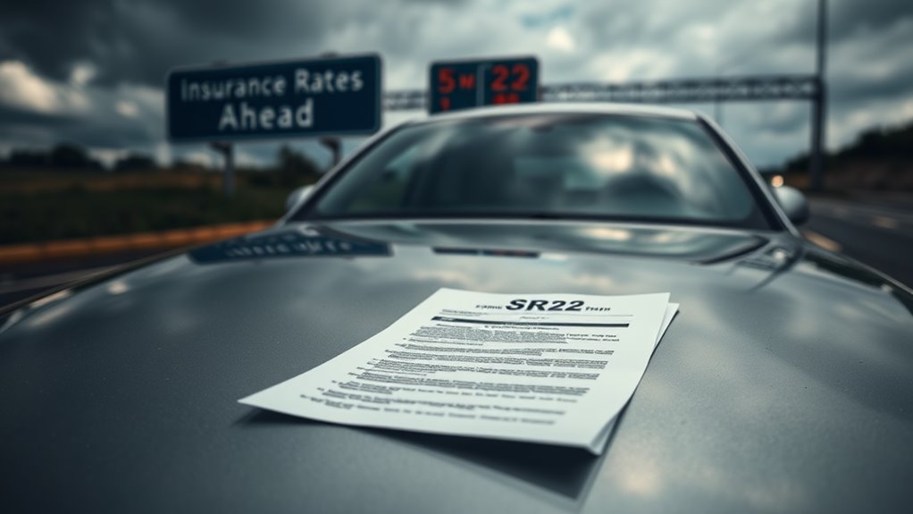 sr22 impacts insurance rates